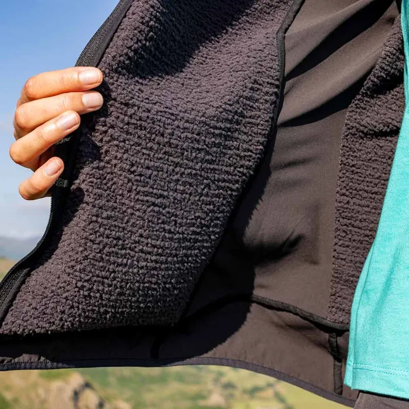 Inov8 Performance Hybrid Women's Softshell Jacket in Black/Graphite-10