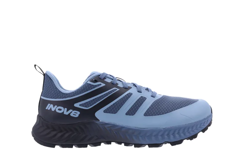 Inov8 TrailFly Standard Women's Trail Running Shoe in Blue Grey/Black/Slate