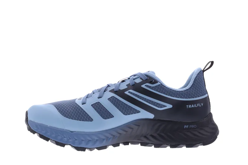 Inov8 TrailFly Wide Men's Trail Running Shoe in Blue Grey/Black/Slate-3