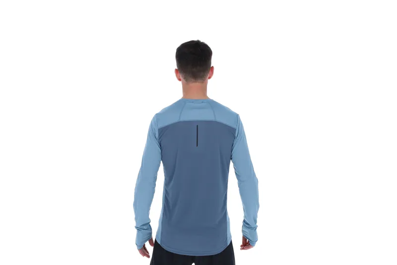 Inov8 Performance Long Sleeve Men's T-Shirt in Blue Grey/Slate-1