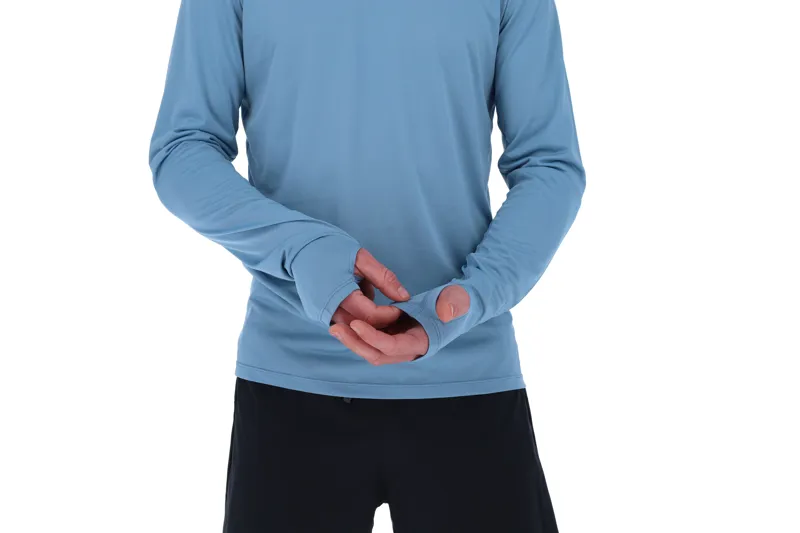 Inov8 Performance Long Sleeve Men's T-Shirt in Blue Grey/Slate-3
