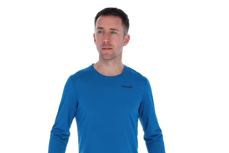 Inov8 Performance Long Sleeve Men's T-Shirt in Blue/Navy-7