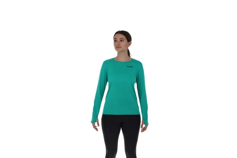 Inov8 Performance Long Sleeve Women's T-Shirt in Aqua/Dark Aqua