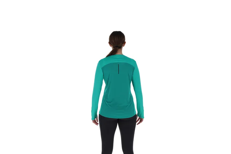 Inov8 Performance Long Sleeve Women's T-Shirt in Aqua/Dark Aqua-1