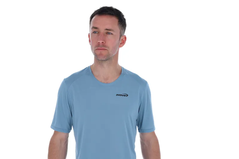 Inov8 Performance Short Sleeve Men's T-Shirt in Blue Grey/Slate-6
