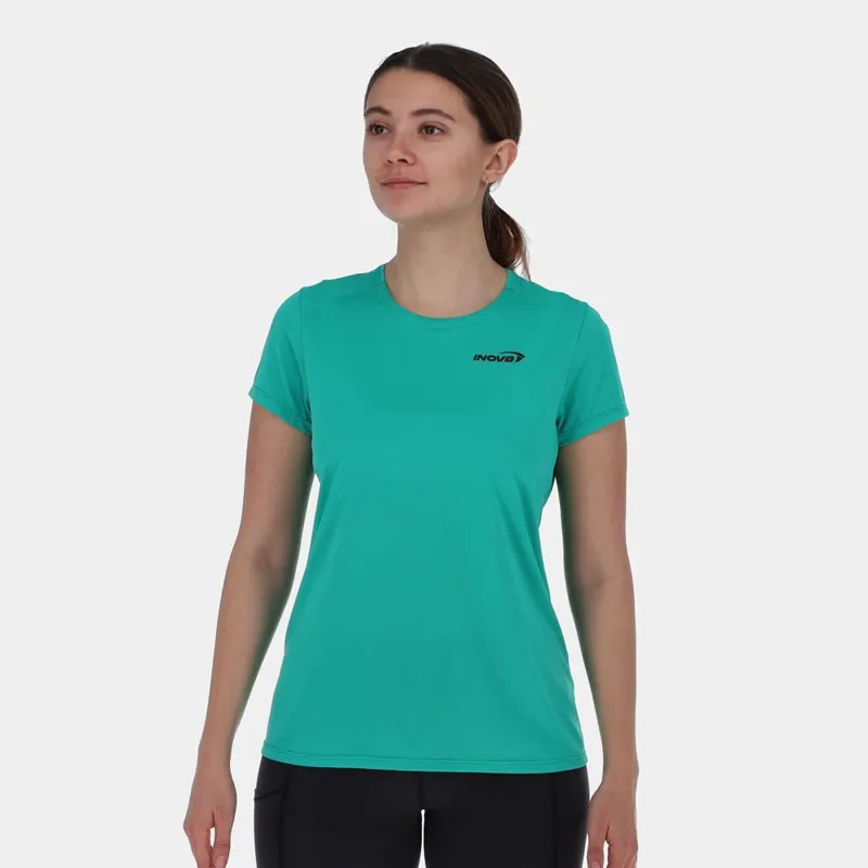 Inov8 Performance Short Sleeve Women's T-Shirt in Aqua/Dark Aqua