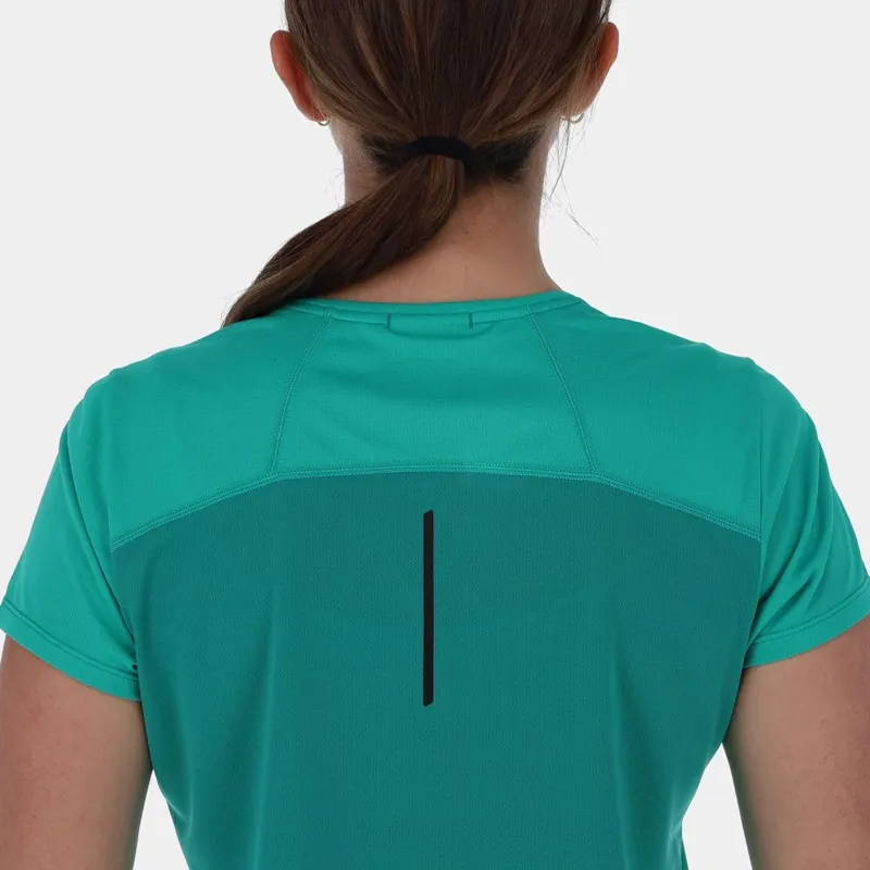 Inov8 Performance Short Sleeve Women's T-Shirt in Aqua/Dark Aqua-3