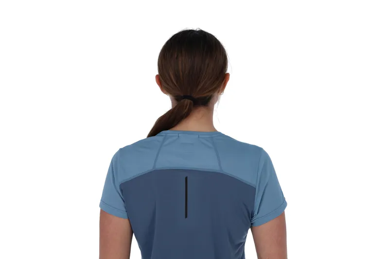 Inov8 Performance Short Sleeve Women's T-Shirt in Blue Grey/Slate-3