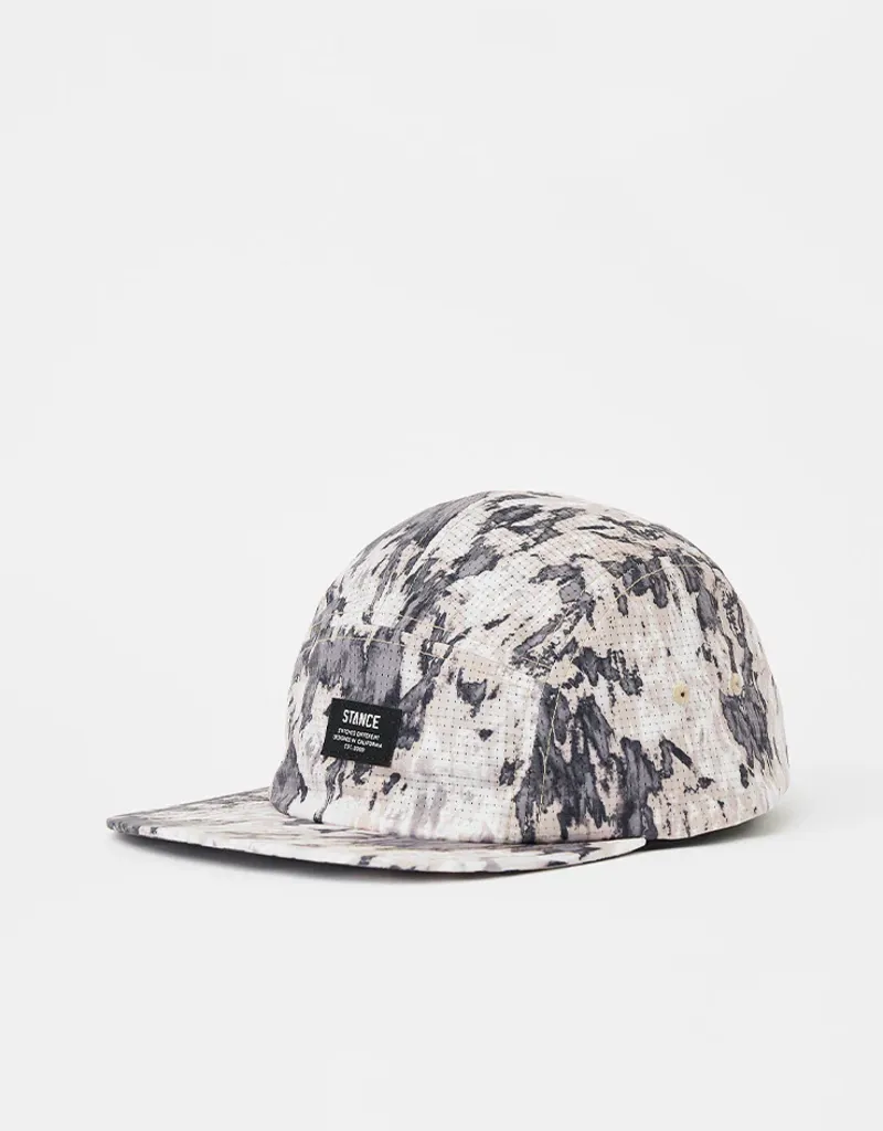 Stance Kinetic Adjustable Ripstop Cap in Grey Camo