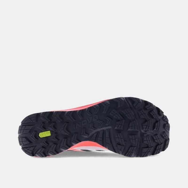 Inov8 TrailFly Max WIDE Men's Trail Running Shoe in Black/Light Grey/Red-1