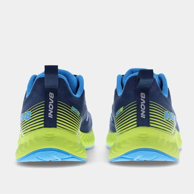 Inov8 RoadFly Wide Men's Road Running Shoe in Navy/Blue/Lime-3