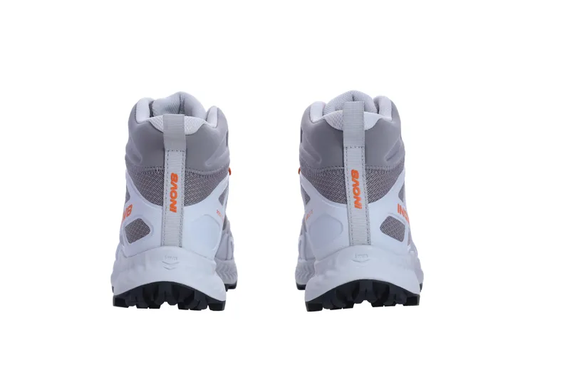 Inov8 Roclite Mid GTX Wide Women's Hiking Boot in Grey/Light Grey/Coral-4