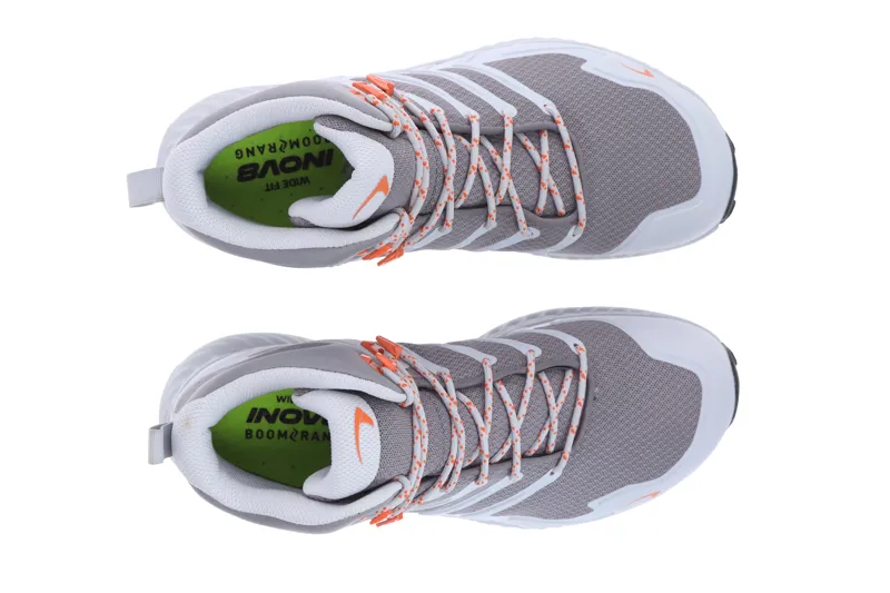 Inov8 Roclite Mid GTX Wide Women's Hiking Boot in Grey/Light Grey/Coral-2