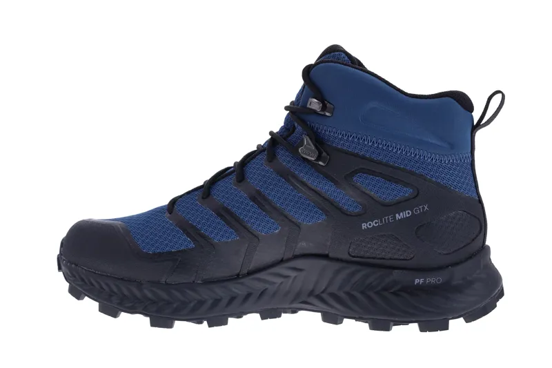 Inov8 Roclite Mid GTX Wide Men's Hiking Boot in Navy/Black-3