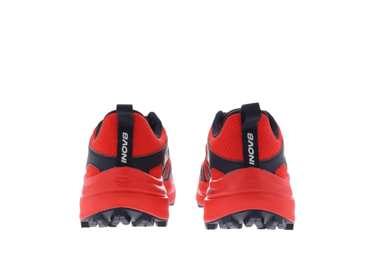 Inov8 Trailtalon Max Wide Men's Trail Running Shoe in Red/Black-4