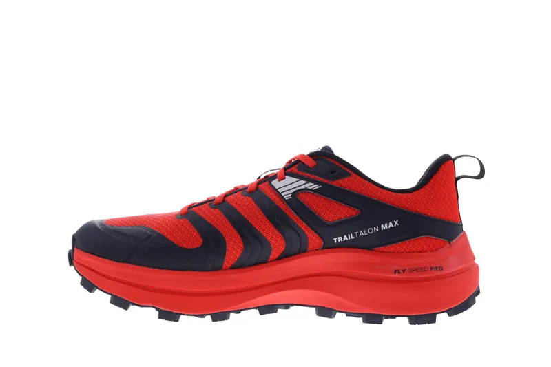 Inov8 Trailtalon Max Wide Men's Trail Running Shoe in Red/Black-5