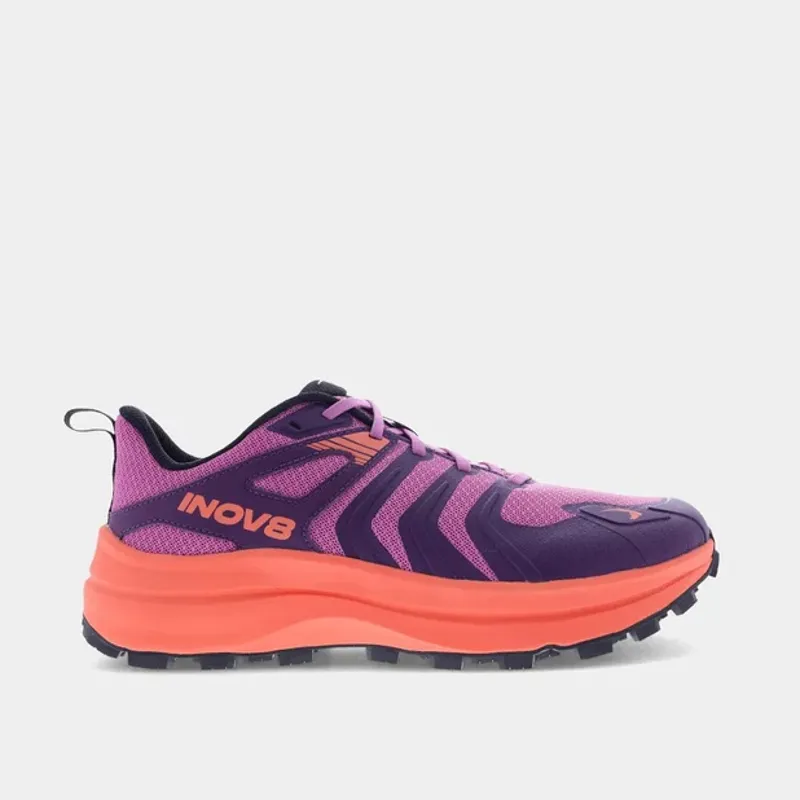 Inov8 Trailtalon Max Standard Women's Trail Running Shoe in Purple/Coral