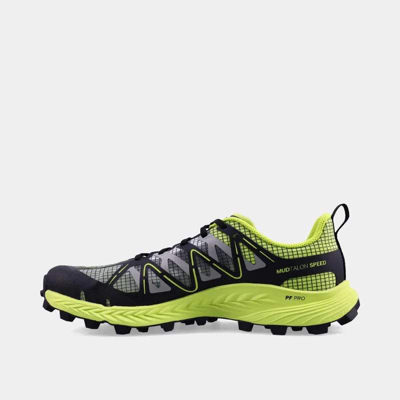 Inov8 MudTalon Speed V2 WIDE Men's Fell Running Shoe in Black/Green-2