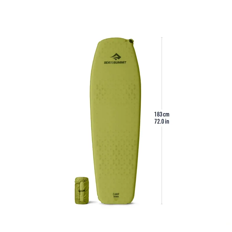 Sea To Summit Camp Self-Inflating Sleeping Mat Regular in Tarragon-2