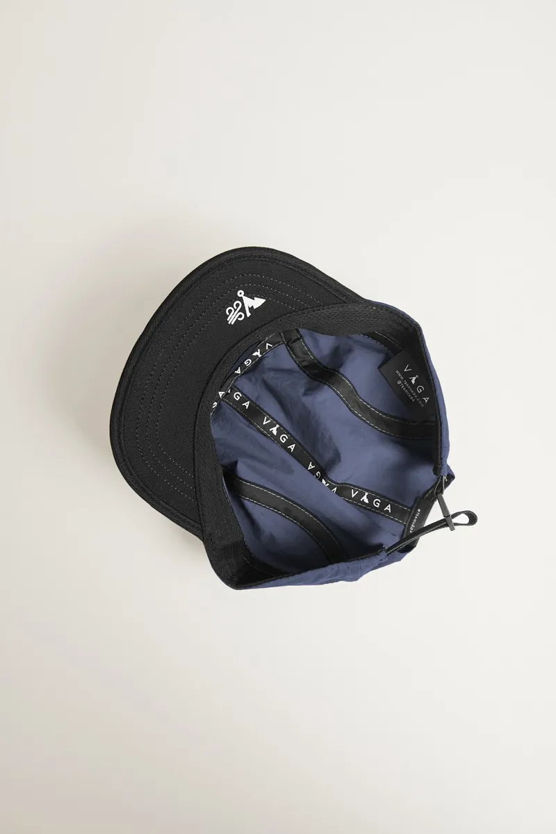 Våga Weather Resistant Fell Cap in Dusk Blue/Black-1