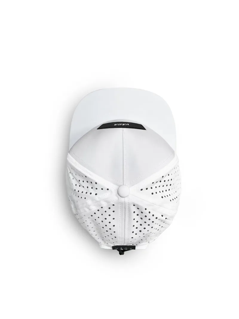 Våga Trucker Cap in White/ Charcoal Grey/ Navy/ Black 