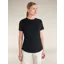 Icebreaker Merino Blend 125 Cool-Lite Sphere Short Sleeve Women's T-shirt in Black