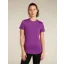 Icebreaker Merino Blend 125 Cool-Lite Sphere Short Sleeve Women's T-shirt in Passion
