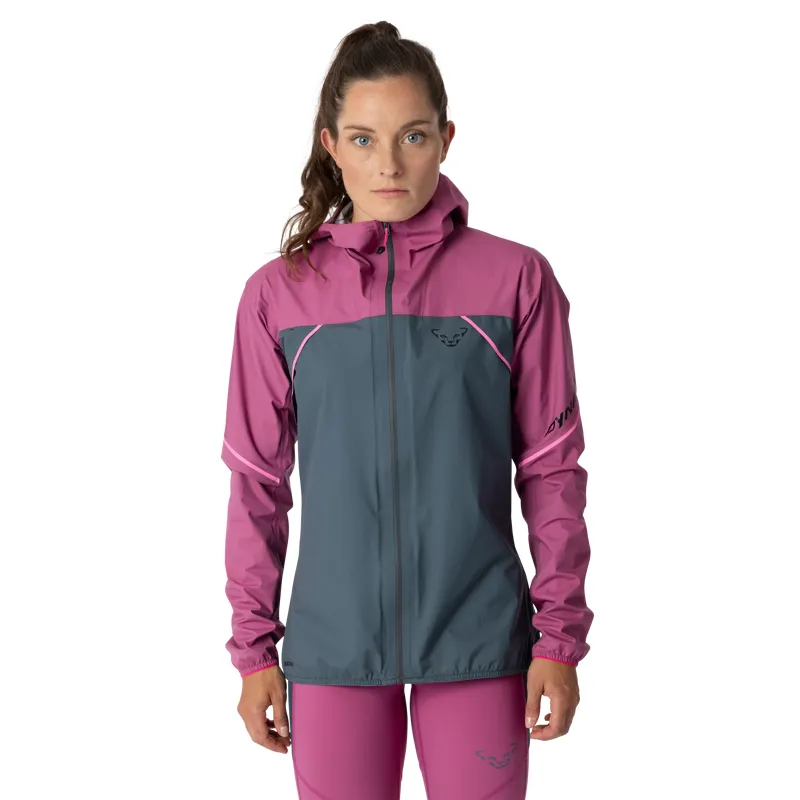 Dynafit Alpine 3L Women's Waterproof Jacket in Magenta