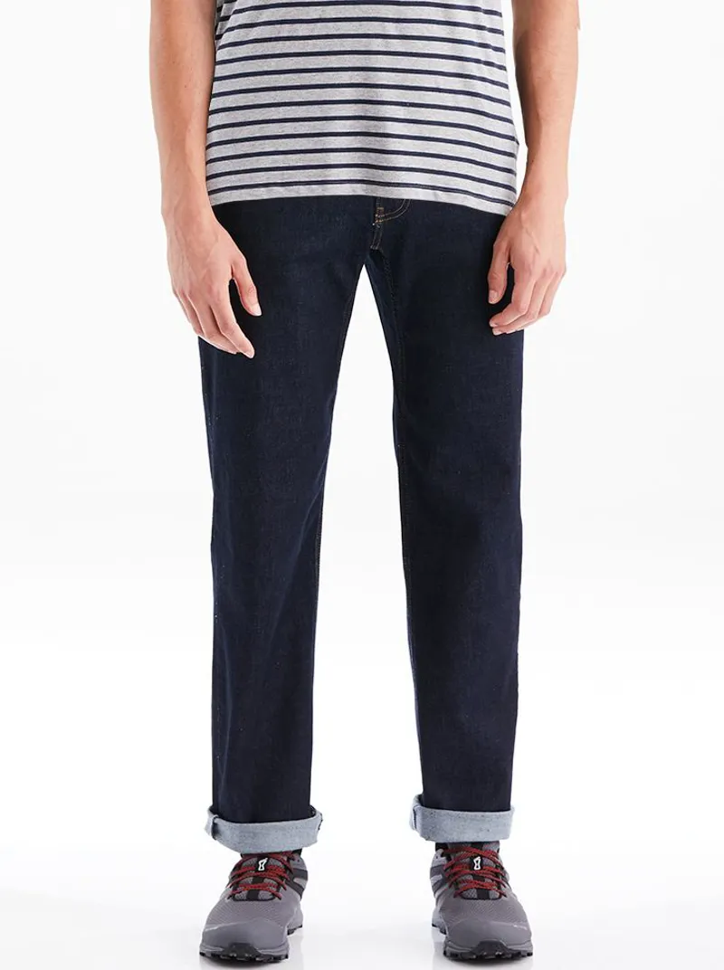 Moon Hawk Jean Men's Climbing Trouser in Indigo-2