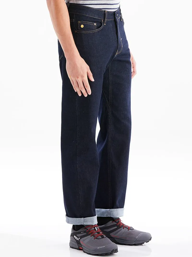 Moon Hawk Jean Men's Climbing Trouser in Indigo-3