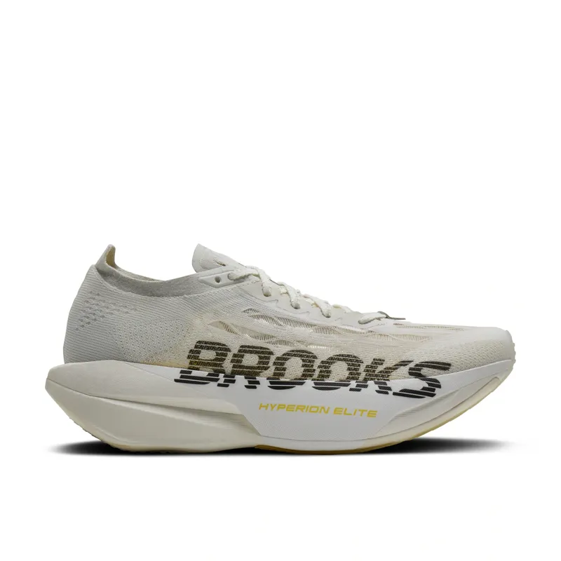 Brooks Hyperion Elite 6 Unisex Road Running Shoe in Vaporous Grey/Yellow/Black