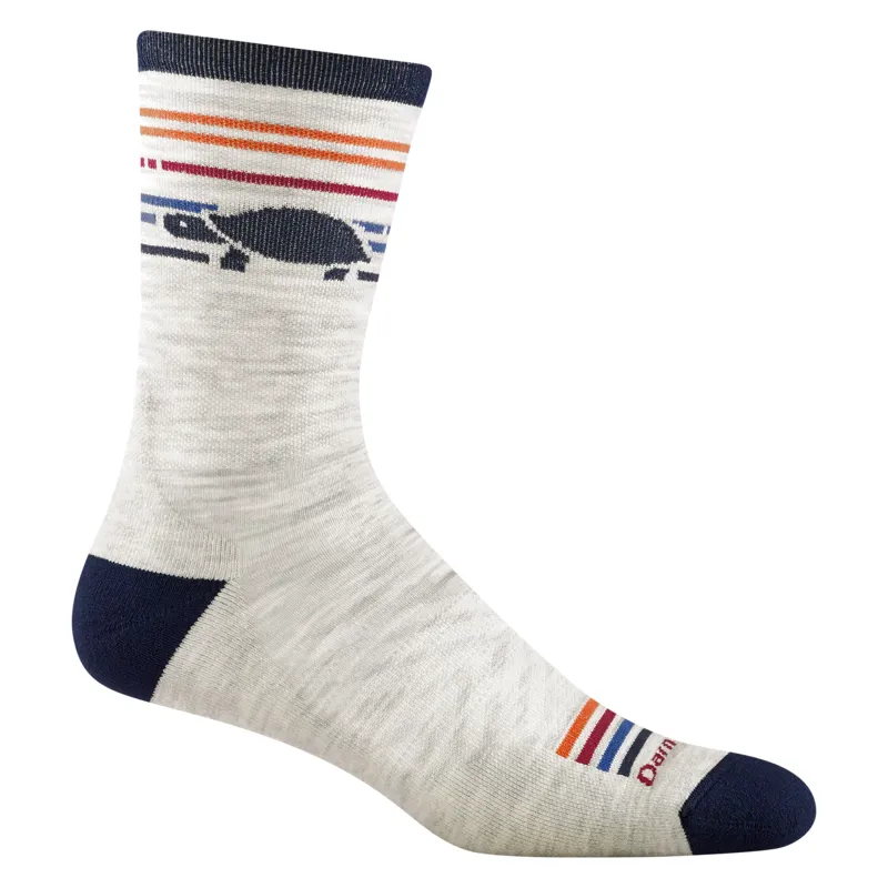 Darn Tough Pacer Micro Crew Ultra-Lightweight Men's Running Sock in Ash