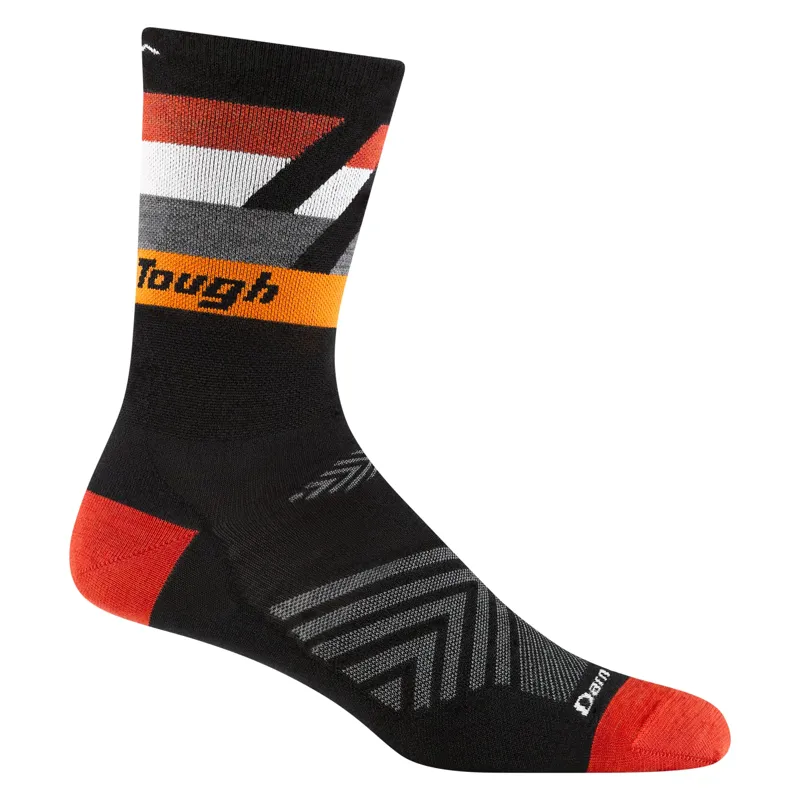 Darn Tough Frontrunner Micro Crew Ultra-Lightweight Running Sock in Black