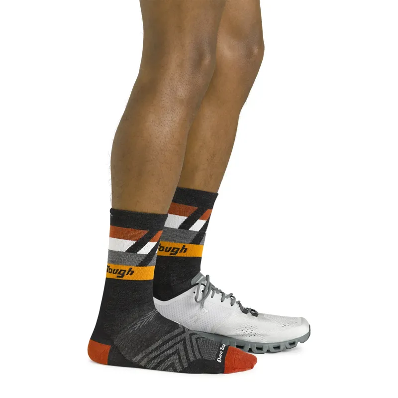 Darn Tough Frontrunner Micro Crew Ultra-Lightweight Running Sock in Black-2