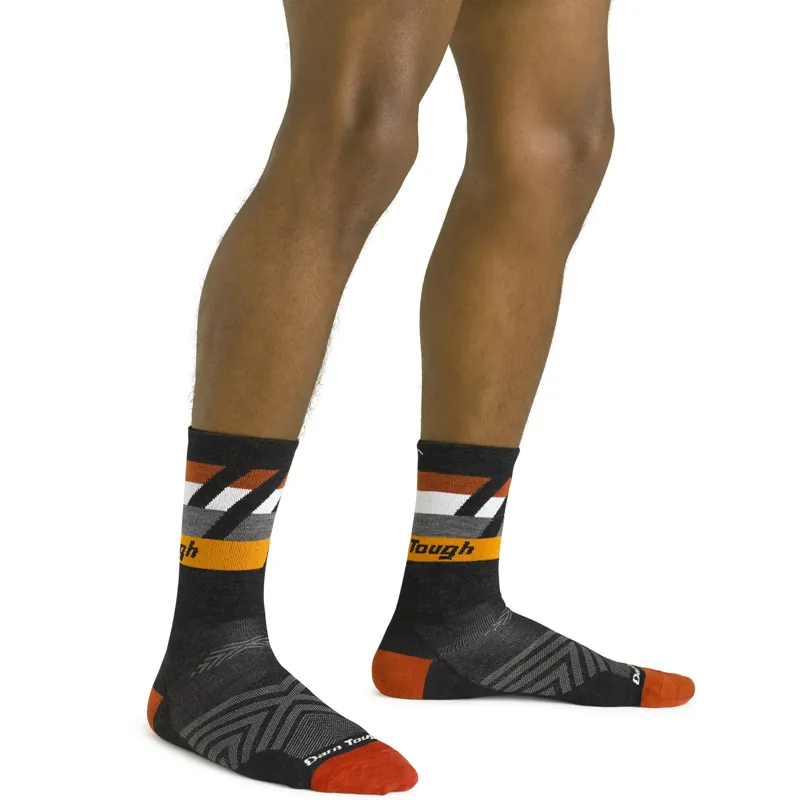 Darn Tough Frontrunner Micro Crew Ultra-Lightweight Running Sock in Black-3