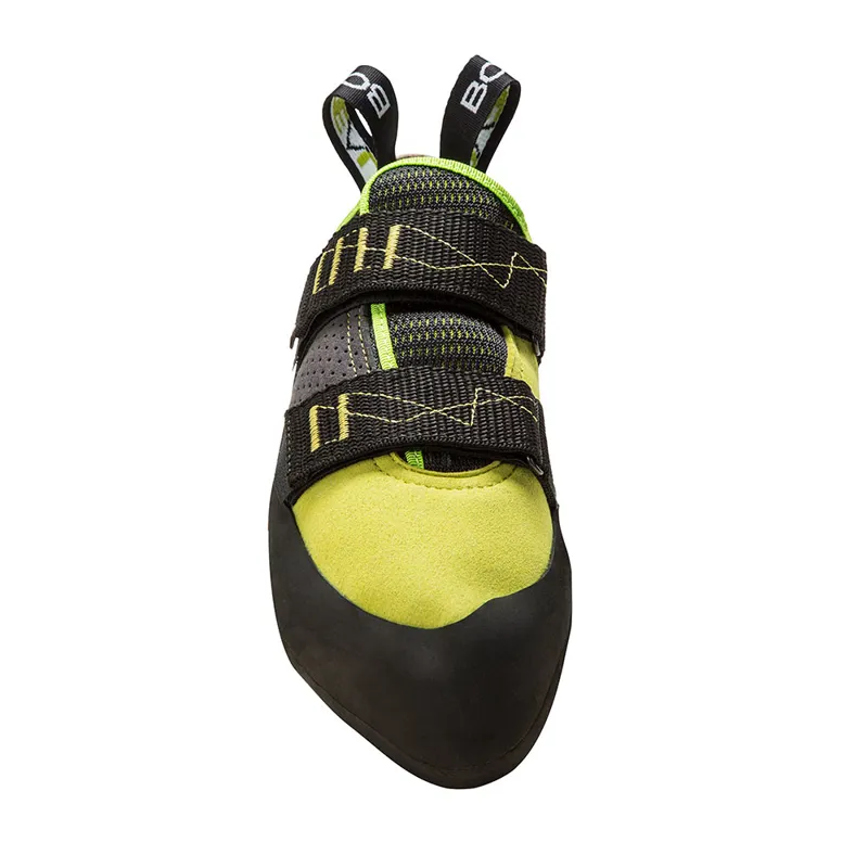Boreal Alpha Men's Climbing Shoe in Graphite/Green-1
