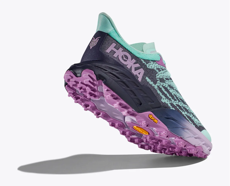 HOKA Speedgoat 5 WIDE Women's Trail Running Shoe Sunlit