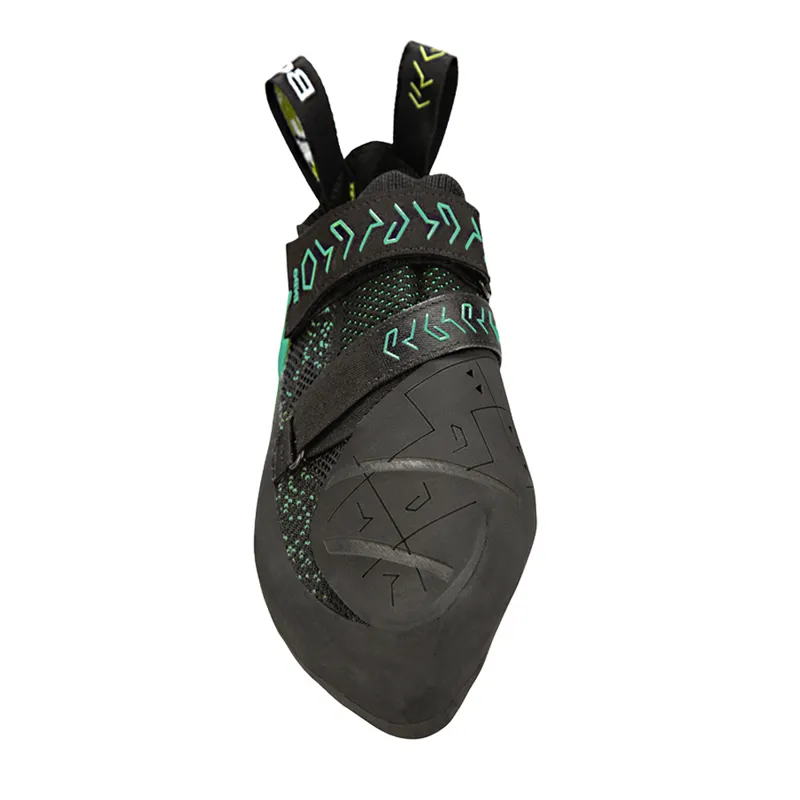 Boreal Indo Women's Climbing Shoe in Black/Teal-2