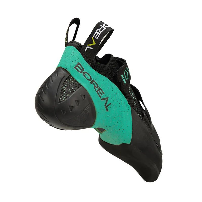 Boreal Indo Women's Climbing Shoe in Black/Teal-1