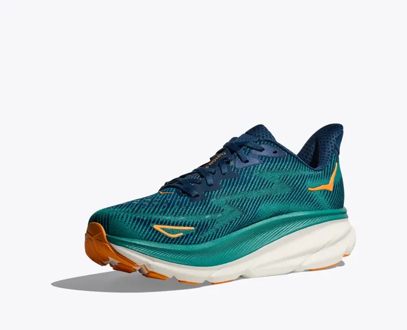 HOKA Clifton 9 Men's Road Running Shoe in Midnight/Oceanic-6