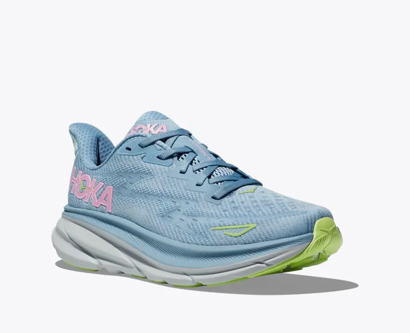 HOKA Clifton 9 Women's Road Running Shoe in Dusk/Pink Twilight-7