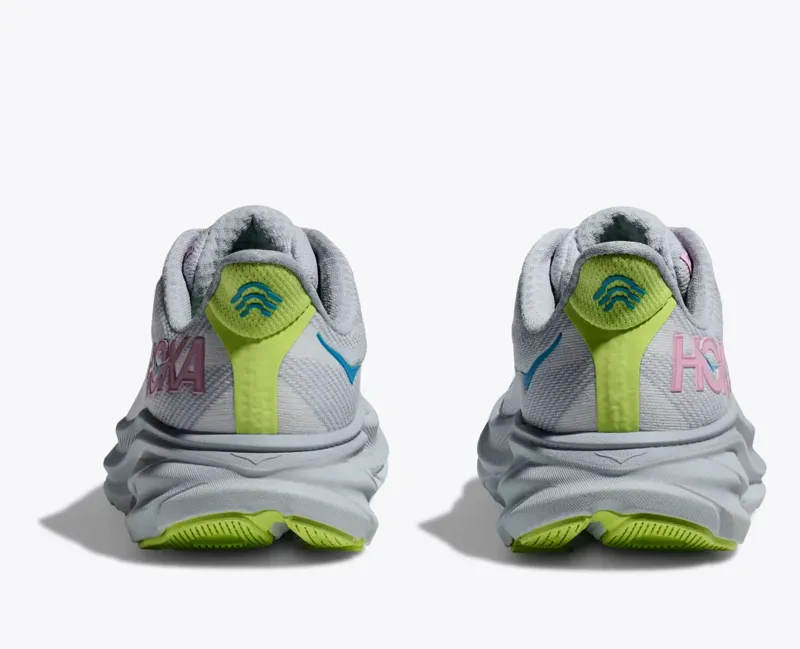 HOKA Clifton 9 Women's Road Running Shoe in Gull/Sea Ice-5