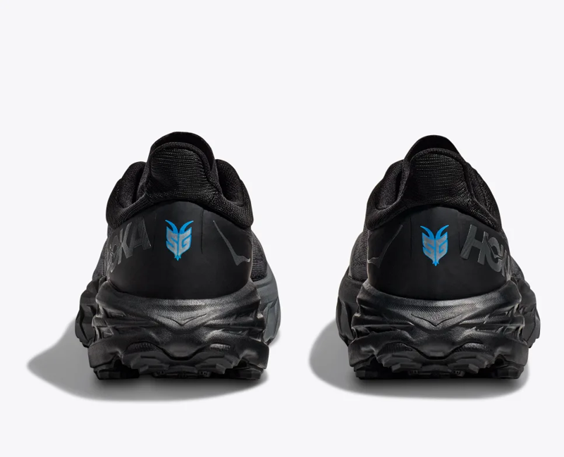 HOKA Speedgoat 5 GORE-TEX Men's Trail Running Shoe in Black/Black-4