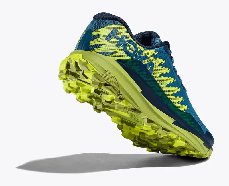 HOKA Torrent 3 Men's Trail Running Shoe in Bluesteel/Dark Citron-4