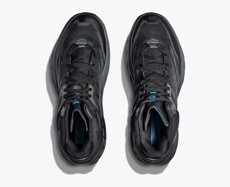 HOKA Speedgoat 5 Mid GORE-TEX Men's Fast Hike Boot in Black/Black-2