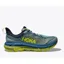 HOKA Mafate Speed 4 Men's Trail Running Shoe in Stone Blue/Dark Citron