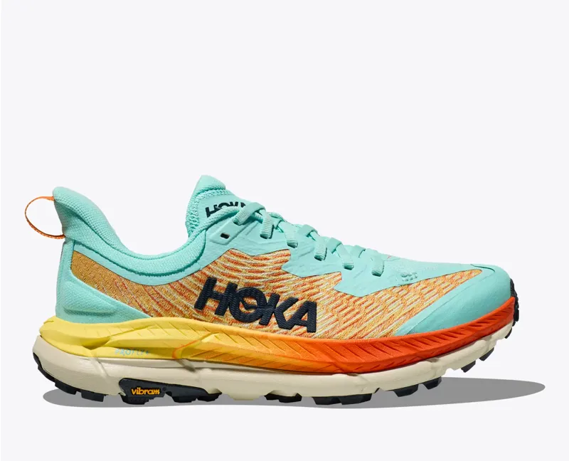 HOKA Mafate Speed 4 Men's Trail Running Shoe in Cloudless/Sherbet