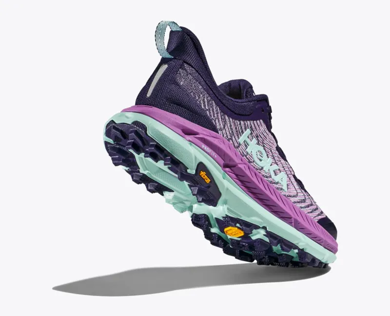 HOKA Mafate Speed 4 Women's Trail Running Shoe in Night Sky/Orchid Flower-5