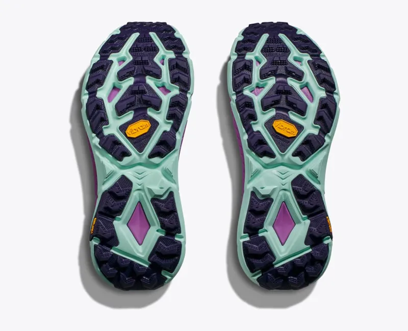 HOKA Mafate Speed 4 Women's Trail Running Shoe in Night Sky/Orchid Flower-1