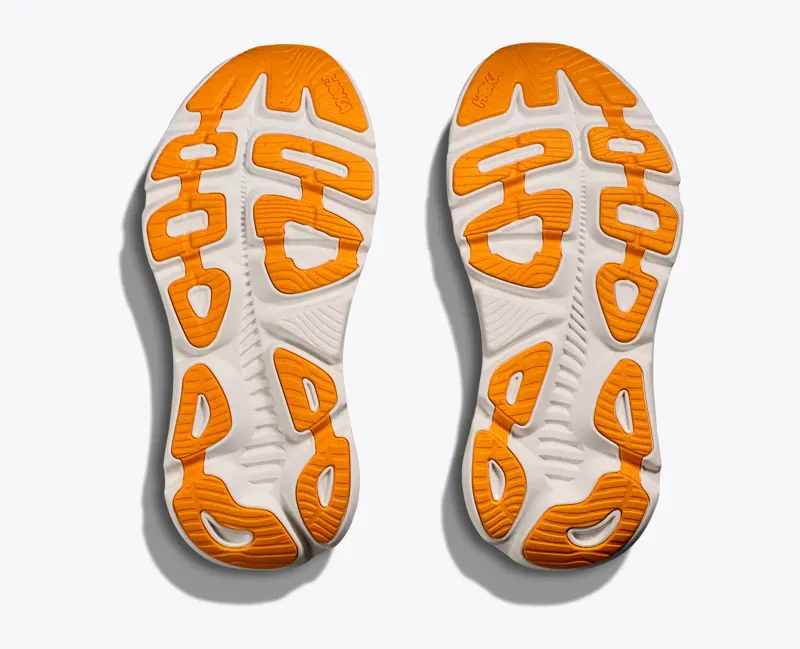 HOKA Gaviota 5 Women's Road Running Shoe in Anchor/Grapefruit -6